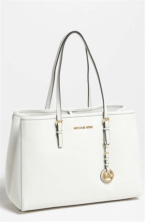 michael kors white purse nordstrom|Michael Kors optic white handbags.